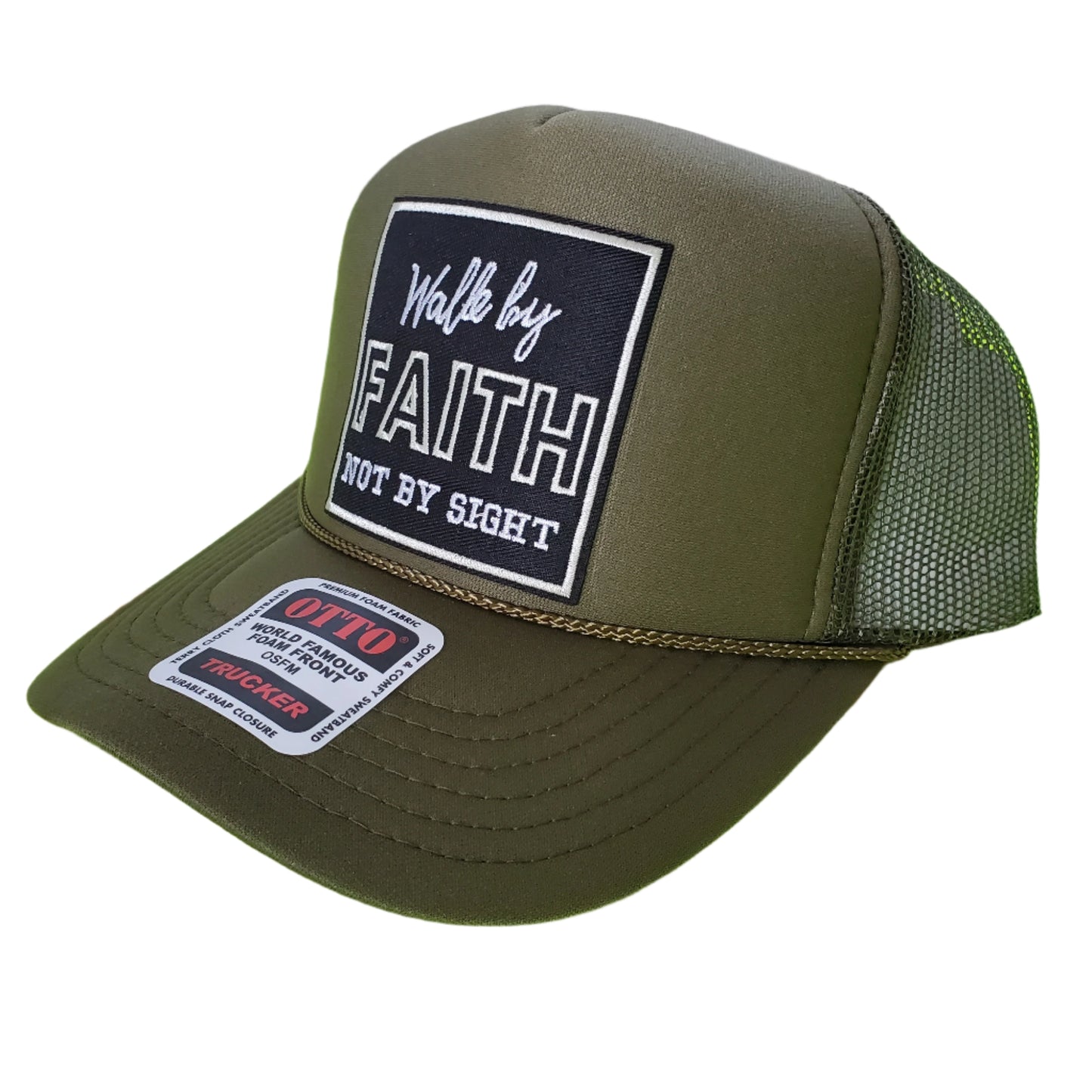 Recovery Hat | Recovery Walk By Faith Foam Trucker