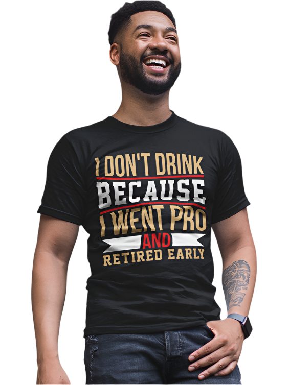 Retired Drinker Shirt