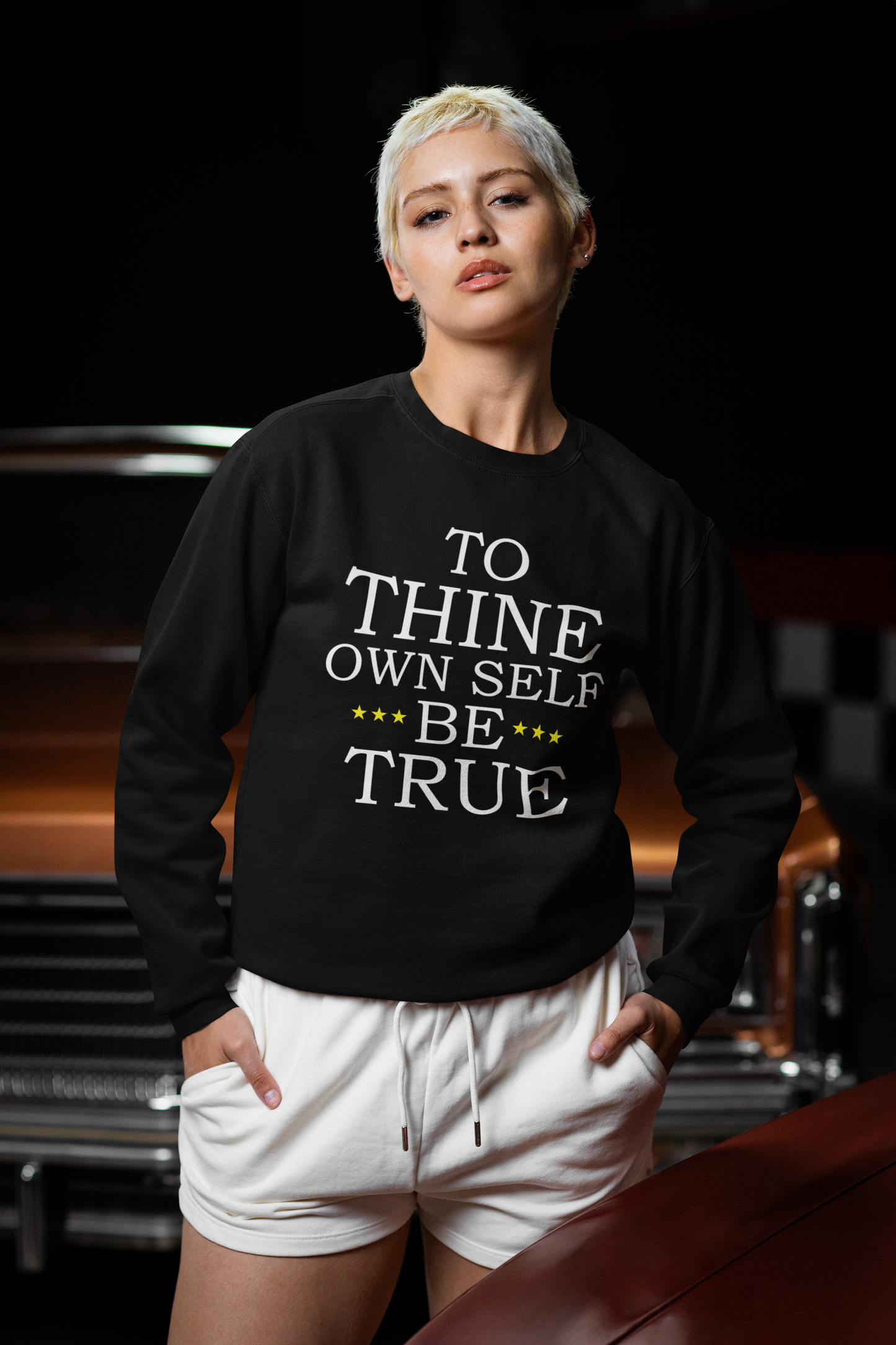 Recovery Sweatshirt | Recovery Merch Store | To Thine Own Self Be True