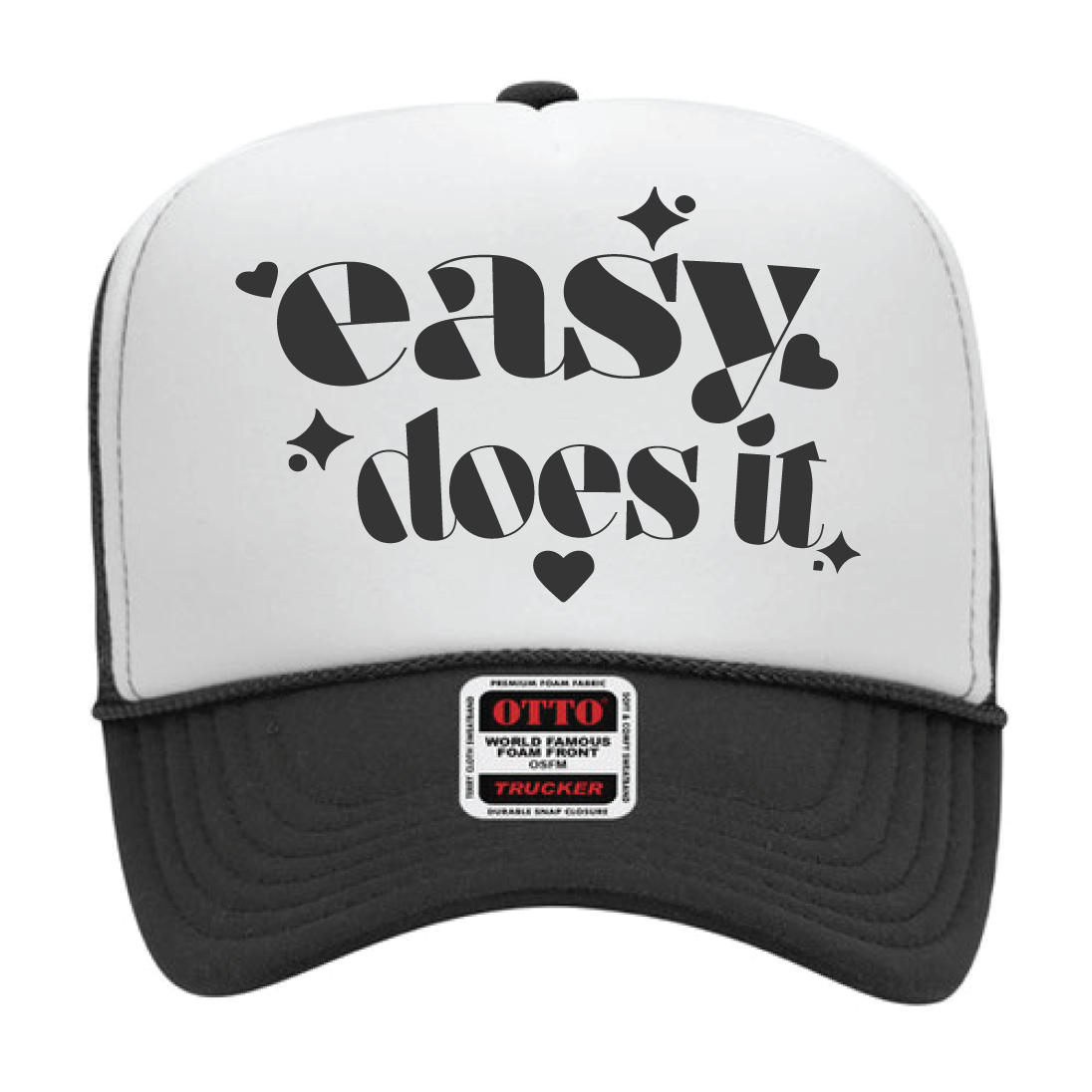 Recovery Hat | Recovery Merch Store | Easy Does It Trucker Hat
