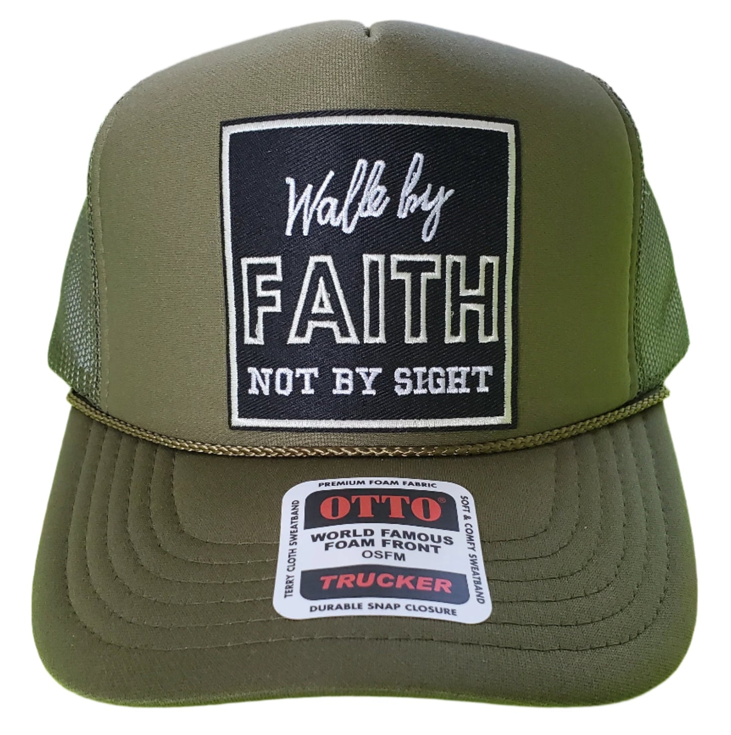 Recovery Hat | Recovery Walk By Faith Foam Trucker