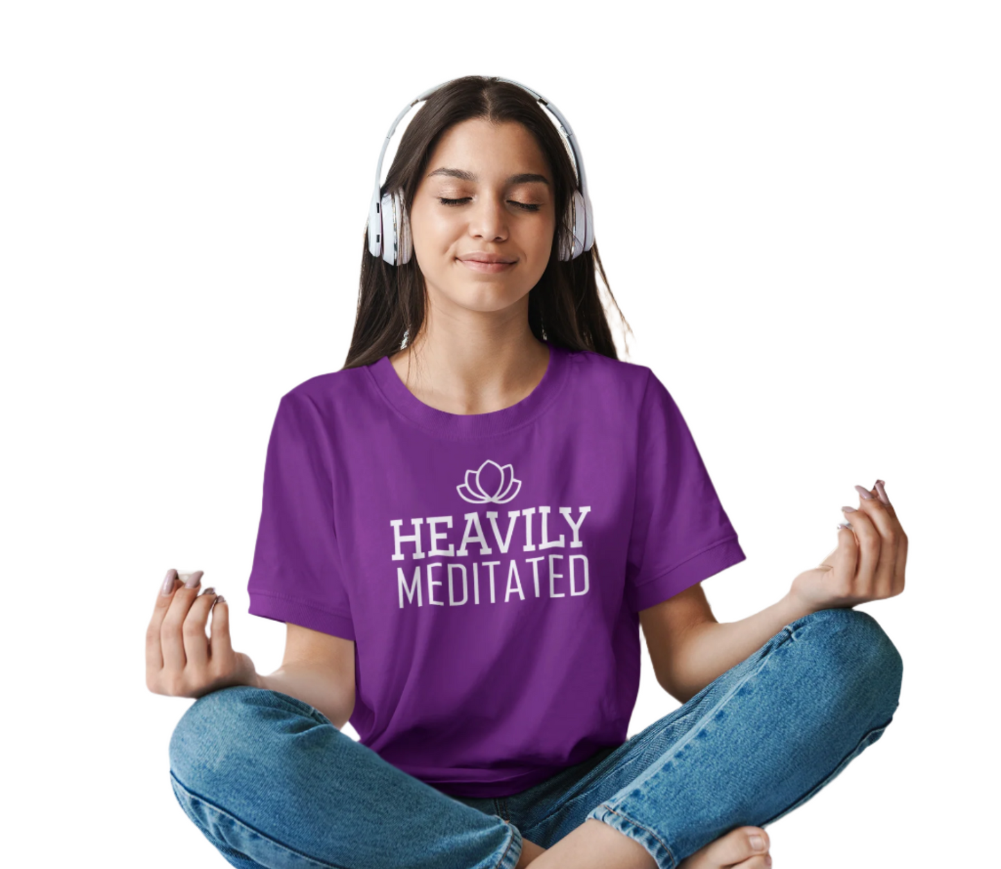 Heavily Meditated Unisex Tee