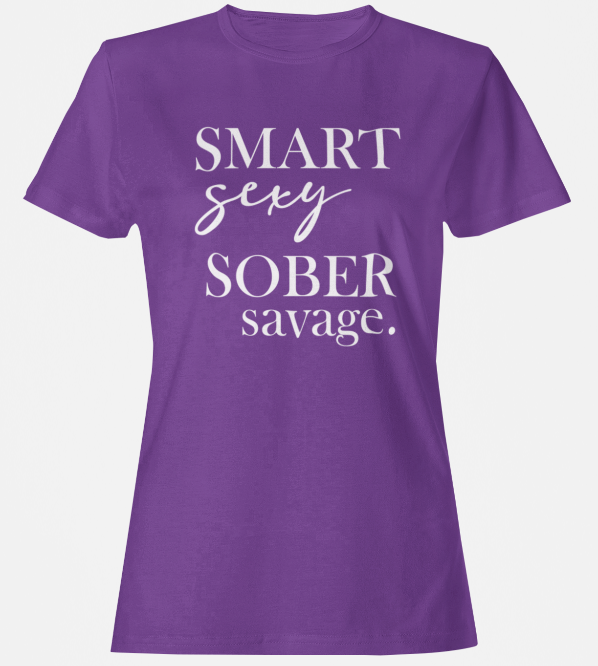 Women's Sober Savage Classy Tshirt