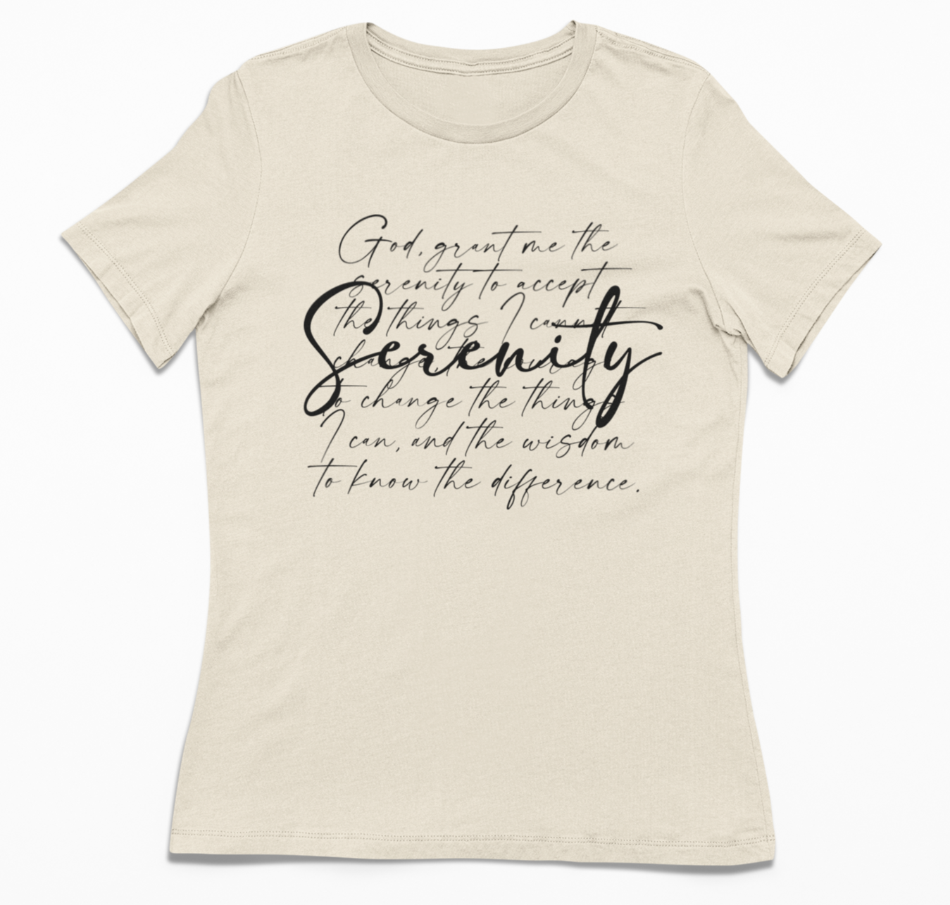 Women's Serenity Prayer Tee