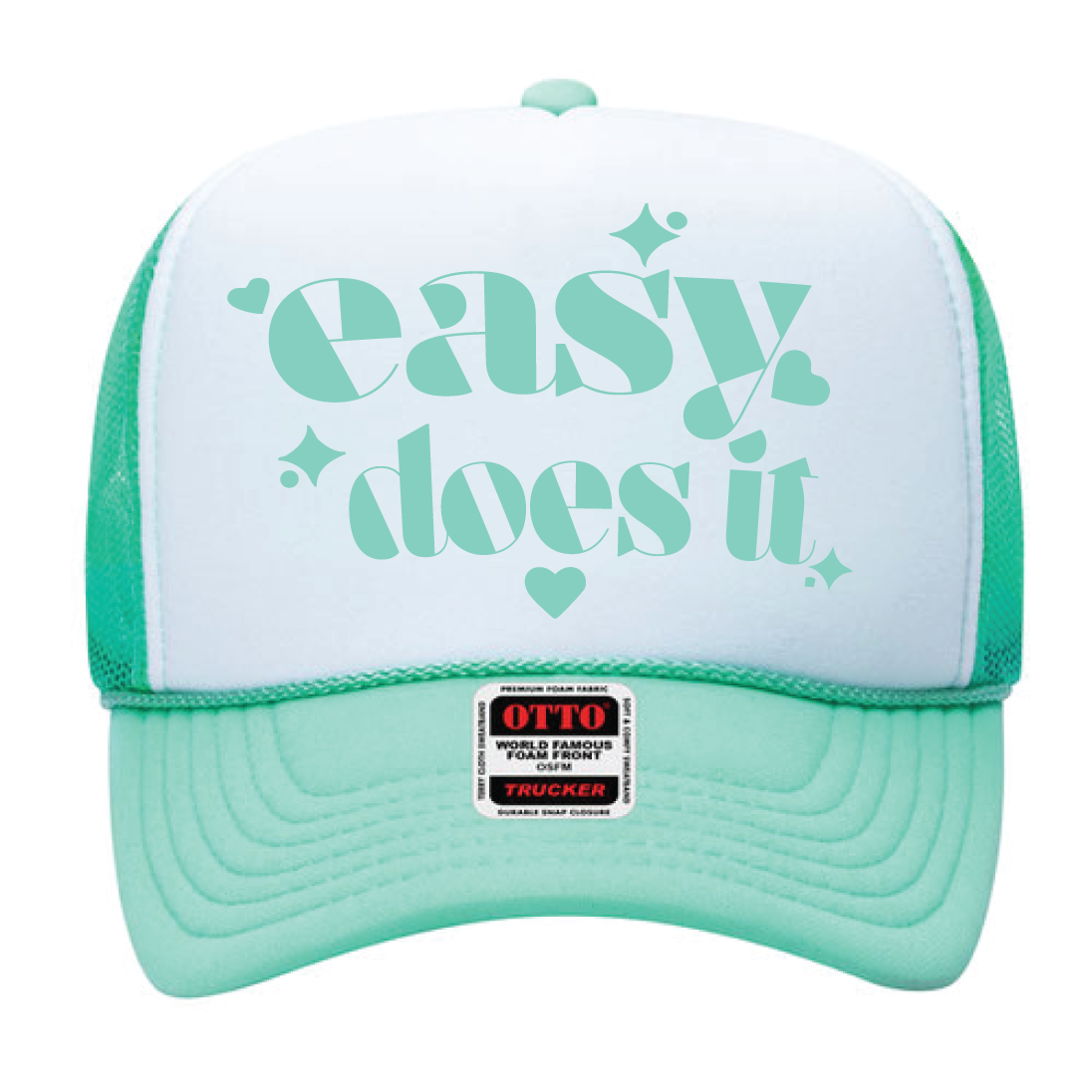 Recovery Hat | Recovery Merch Store | Easy Does It Trucker Hat