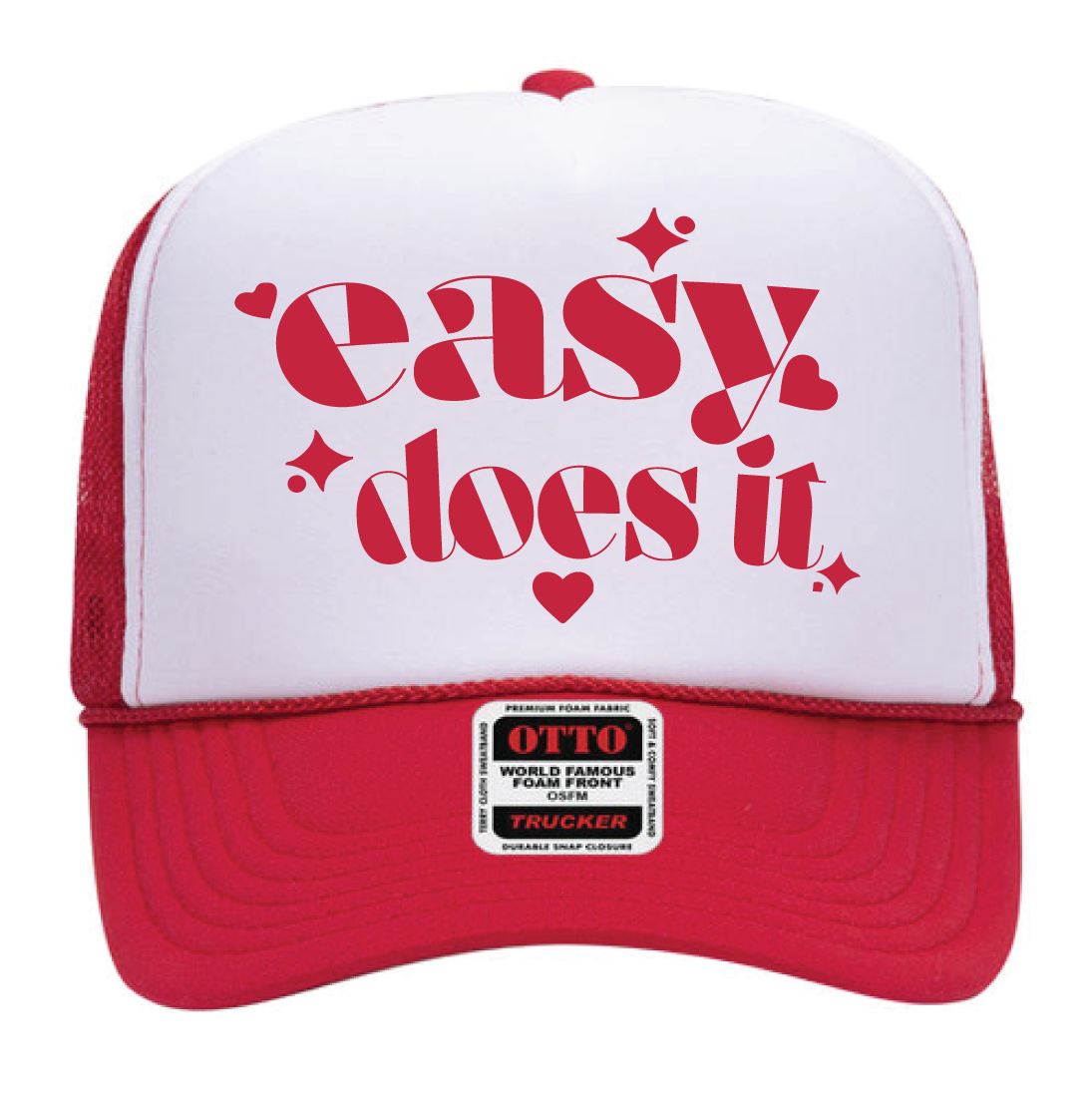 Recovery Hat | Recovery Merch Store | Easy Does It Trucker Hat