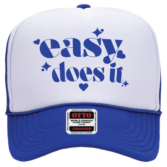 Recovery Hat | Recovery Merch Store | Easy Does It Trucker Hat