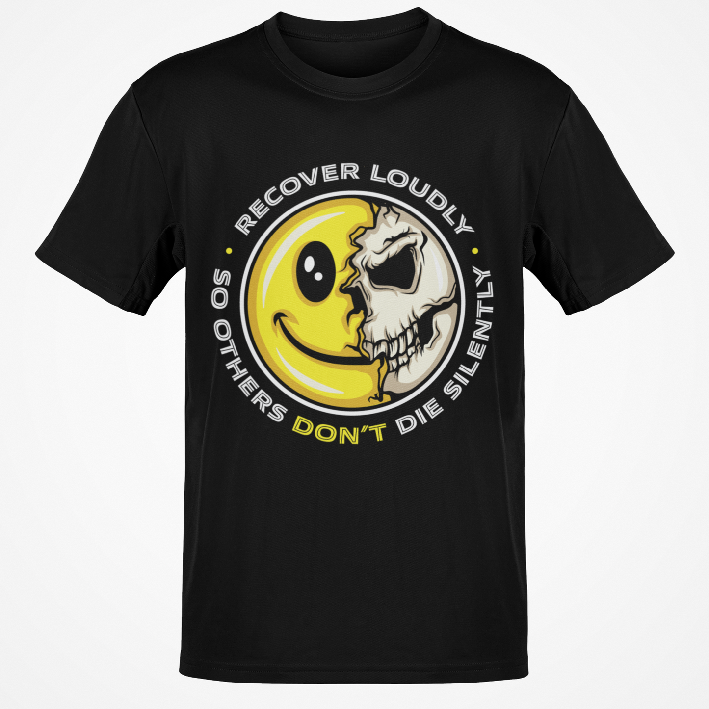 Recovery T-Shirt | Recovery Merch Store | Recover Loudly Skull