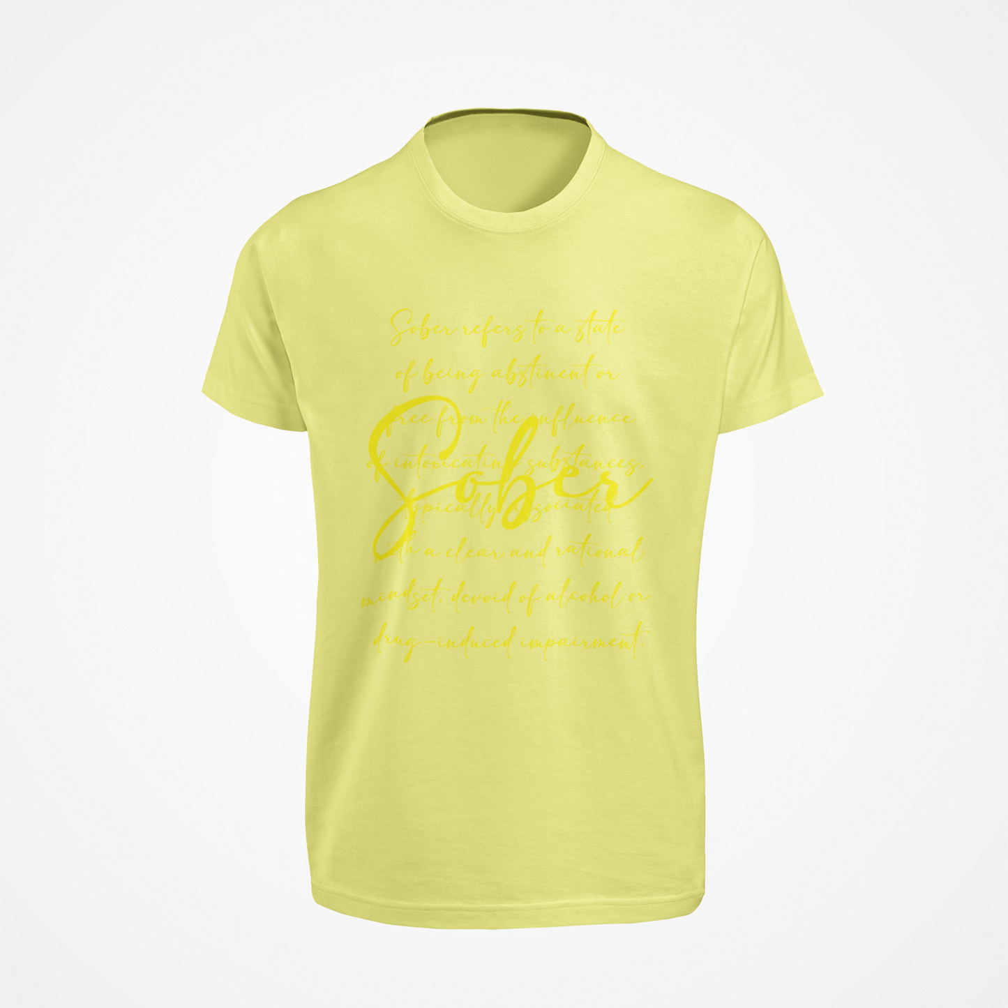 Sober Unisex Tee