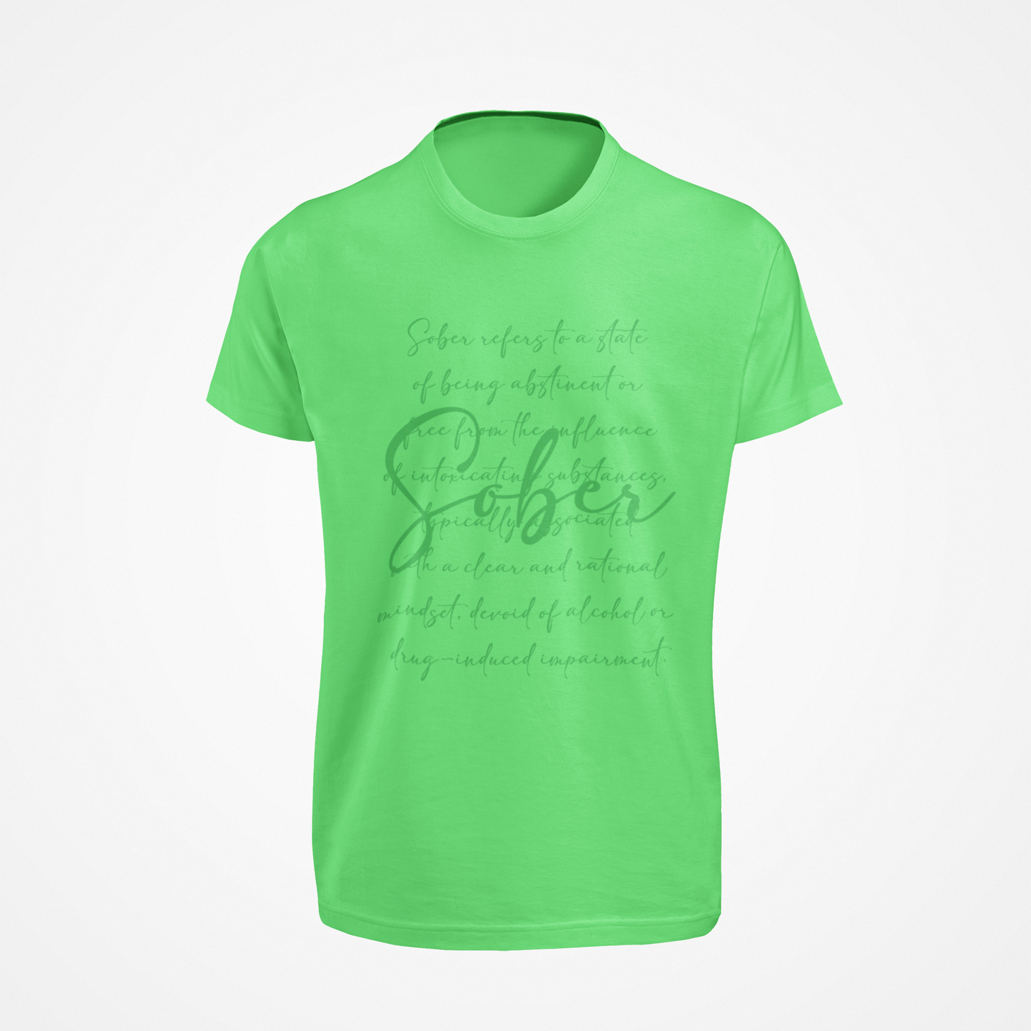 Sober Unisex Tee