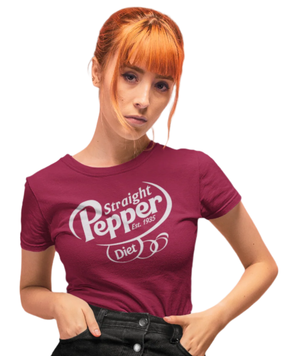 Straight Pepper Diet Unisex Tee